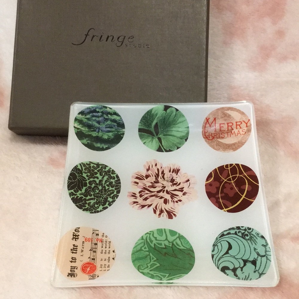 Fringe Studio Holiday Trinket/Soap Dish NWT